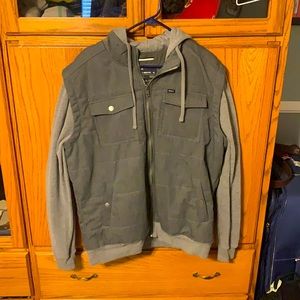 RVCA PUFFER JACKET. size XL